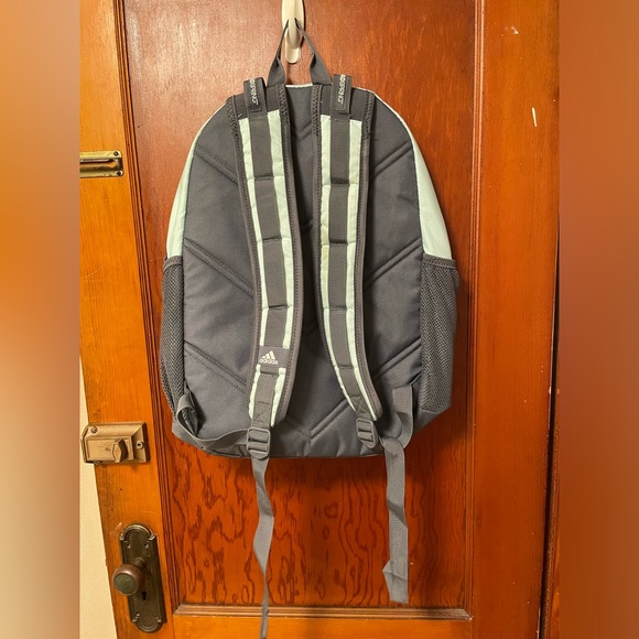 Adidas Load Spring Backpack | Grey Blue | Gently Used - Picture 4 of 6